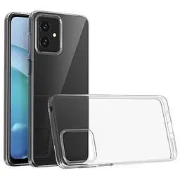TPU чохол Epic Transparent 1,5mm для Motorola Moto G14 Безбарвний (прозорий) - мініатюра 3