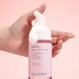 Пінний тонер HOLLYSKIN Salmon DNA PDRN для природного оновлення шкіри 150 мл - мініатюра 2