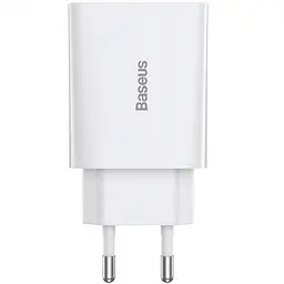 Зарядний пристрій Baseus 20W QC 1С White (CCFS-SN02) - мініатюра 3