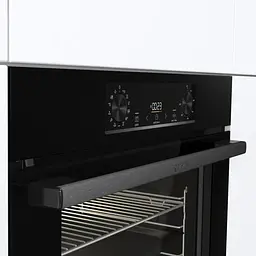 Духова шафа електрична Gorenje 77 л A+ пара дисплей піроліз чорний - мініатюра 8