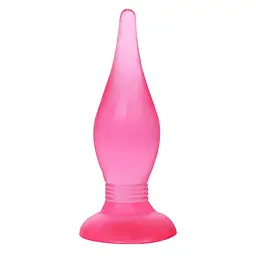 Анальна пробка Baile Butt Plug 13.8 см (рожевий)