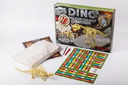 Набір для розкопок DP-01-01,02,03,04,05 "DINO PALEONTOLOGY" великий DANKO - мініатюра 7