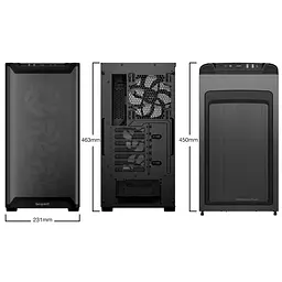 Корпус be quiet! Pure Base 501 LX Black (BGW78) - мініатюра 8