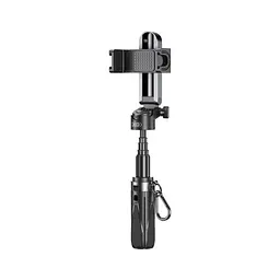 Мульті-Монопод XO SS21 3 in 1 Multi-function Mini BT Selfie Stick / Camera Aid Чорний - мініатюра 5