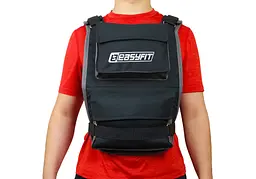 Жилет-обтяжувач EasyFit до 20 кг набірної з філерами (EF-WTV-200) - мініатюра 2