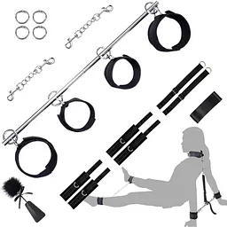 БДСМ-набір LOCKINK YEAHWOW Door Swing Leg Spreader Bondage set SX2847 104349