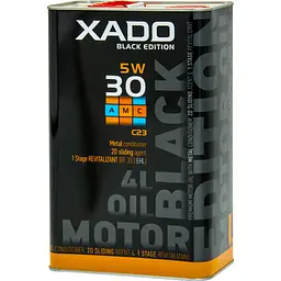 Моторна олива XADO 5W-30 C23 AMC Black Edition синтетична 4 л - мініатюра 3