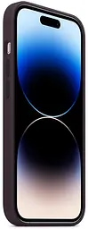 Чохол Silicone Case with MagSafe для Apple iPhone 14 Pro Elderberry AAA [74215] - мініатюра 2