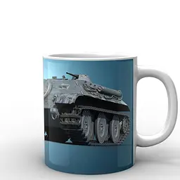 Чашка World of Tanks танк WT.02.064. 330 мл білий - мініатюра 2