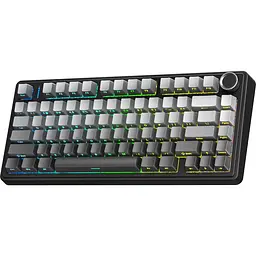Клавіатура Aula F75 Gasket Reaper Switch Hot-Swap RGB Black/Gray (6948391209913) [161707] - мініатюра 3