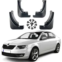 Бризковики для Skoda Octavia A7 2014-2017 Комплект 4 шт