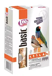 Повнораціонний корм Lolo Pets для амадин та екзотичних птахів 1 кг LO-72302
