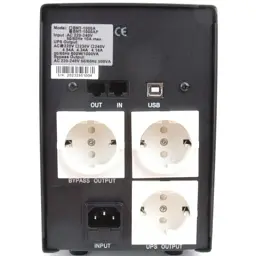 Пристрій безперебійного живлення BNT-1000 AP USB Powercom (BNT-1000 AP USB Schuko) - мініатюра 2