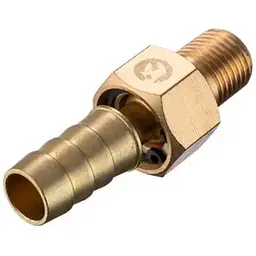 З'єднання пневматичне шарнірне Intertool Storm зовнішнє різьблення 1/4" на шланг 12 мм