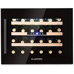 Винний холодильник вбудований Klarstein Vinsider 24 Onyx Edition (10032965)