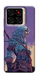 TPU чохол Demsky The witcher ciri для ZTE Blade A56