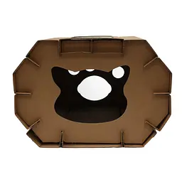 Будиночок з гофрокартону 50x38x35 см Croci Cat House