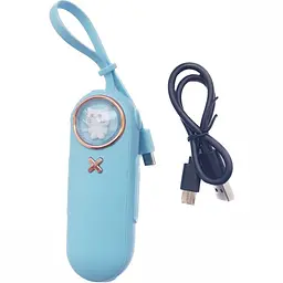 Дитячий павербанк Power Bank Котик 5000 mAh Blue (11238) - мініатюра 6