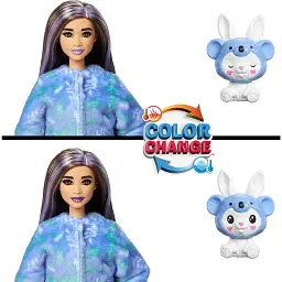 Лялька Barbie Cutie Reveal Чудове комбо кролик в костюмі коали (HRK26) - мініатюра 6