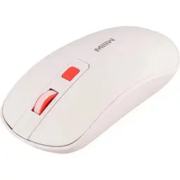 Миша комп'ютерна Xiaomi MiiiW Wireless Mute Mouse Lite PM21 (MW23M21) White - мініатюра 2