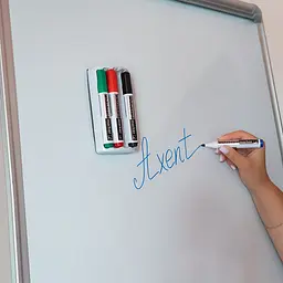 Набір маркерів Axent Whiteboard D2800, 4 шт., магнітний тримач-губка (D2800-80) - мініатюра 2