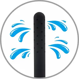 Насадка для анального душа Chisa Mont black - мініатюра 2
