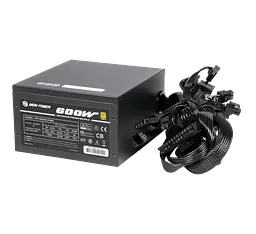 Блок живлення HighPower Sirtec Performance GD 600W 80+ Gold Black (HP1-J600GD-F12S) - мініатюра 2