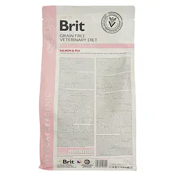 Сухий корм для будь-якого віку собак Brit VetDiets Grain Free Hypoallergenic при харчовій алергії з лососем, горохом і гречкою 2 кг - мініатюра 4