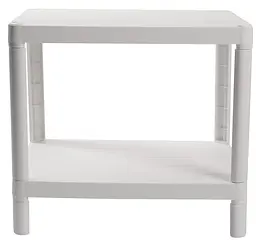 Етажерка 2-х ярусна 6032 Olympic WHITE 27х42х39 см VIOLET HOUSE meb0000366