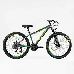 Велосипед спортивний Corso Skywalker SW-26799 26" сталева рама, SunRun 21 швидкість