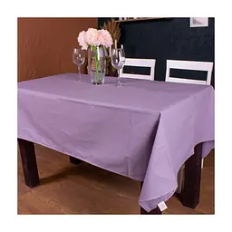 Скатерть MirSon Рогожа №214 Lavender 130x220 см (2200006738367)