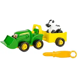 Конструктор John Deere Kids Трактор із ковшем і причепом (47209)