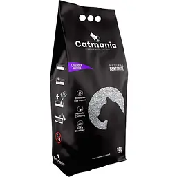Уцінка. Бентонітовий наповнювач Catmania Lavender 10 л (10л Фиолет)