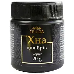 Хна для брів Triuga Чорний аюрведична 20г
