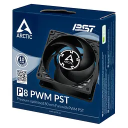 Кулер до корпусу Arctic P8 PWM PST Black (ACFAN00150A) - мініатюра 6