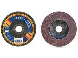Диск пелюстковий RTB 125мм P40 торцевий конічний Т29 22мм