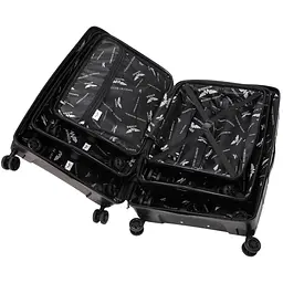 Валіза Wings HWF01 середня 63л чорна (HWF01-M-Black) - мініатюра 5