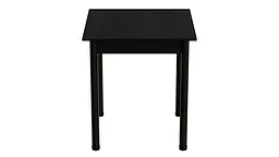 Стіл кухонний Ferrum-decor Агата 75x90x90 Чорний ДСП Сосна Кембра 16мм (FRD-105686) - мініатюра 4