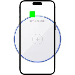 Бездротовий зарядний пристрій Wiwu Starry 15W White [Wi-W012] [94242] - мініатюра 4