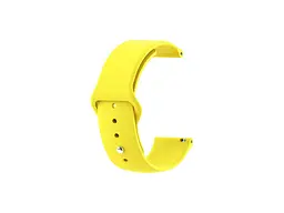 Ремінець BeCover Sport Band Yellow for Amazfit Bip / Amazfit Bip Lite / Amazfit Bip S Lite / Amazfit GTR 42mm / Amazfit GTS / Xiaomi TicWatch S2 / Xiaomi TicWatch E (706201)