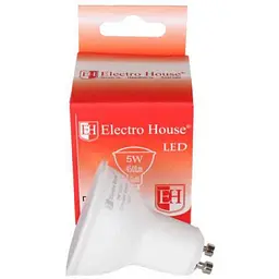 Лампа ELECTROHOUSE GU10 5Вт для точкових світильників EH-LMPT-1263