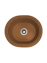 Кухонна мийка Adamant Circum 500x425x180 terra-cotta 633223, Коричневий