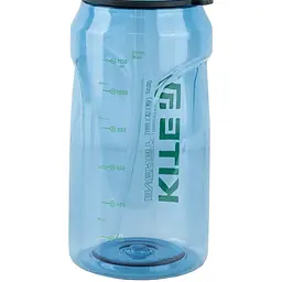 Пляшечка для води Kite 1.5 л синя з зеленим (K24-1202-1) - мініатюра 3