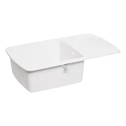 Кухонна мийка Lidz 770x490/200 WHI-01 (LIDZWHI01770490200) - мініатюра 4