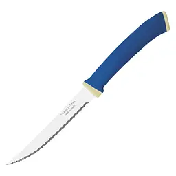 Нож Tramontina Felice для стейка зубчатый 11,2 см blue (23494/115)