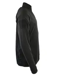Флісова кофта Kombat UK Alpha Mid-Layer Fleece L Чорна (1000-kb-amlf-blk-l) - мініатюра 3