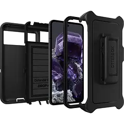 Протиударний чохол з кліпсою OtterBox Defender Pro для Google Pixel 8 (6.2") Black 77-94196 - мініатюра 4