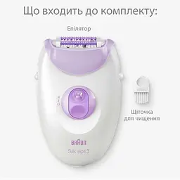 Епілятор Braun SE 3-000 (80743155) - мініатюра 2