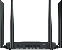 Роутер Netis NC65 AC1200, Wi-Fi 802.11b/g/n/a/ac, до 300/867 Mb/s, 2.4GHz/5GHz, 1 LAN 10/100/1000 Mb/s, RJ45 10/100/1000 Mb/s (FE), 4 зовнішні незнімні антени - мініатюра 3