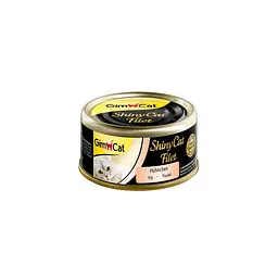 Вологий корм для кішок GimCat Shiny Cat Filet 70 г (курка) - мініатюра 2